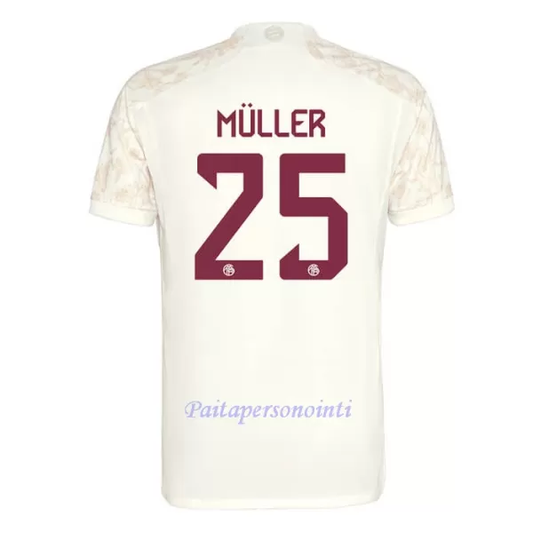 FC Bayern München Thomas Müller 25 Virallinen Kolmas Pelipaita Lapset 2023/24