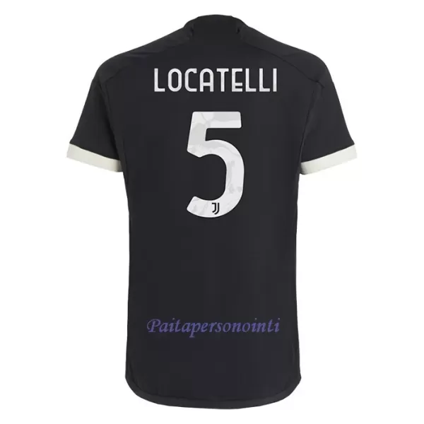 Juventus Locatelli 5 Virallinen Kolmas Pelipaita Miehet 2023/24