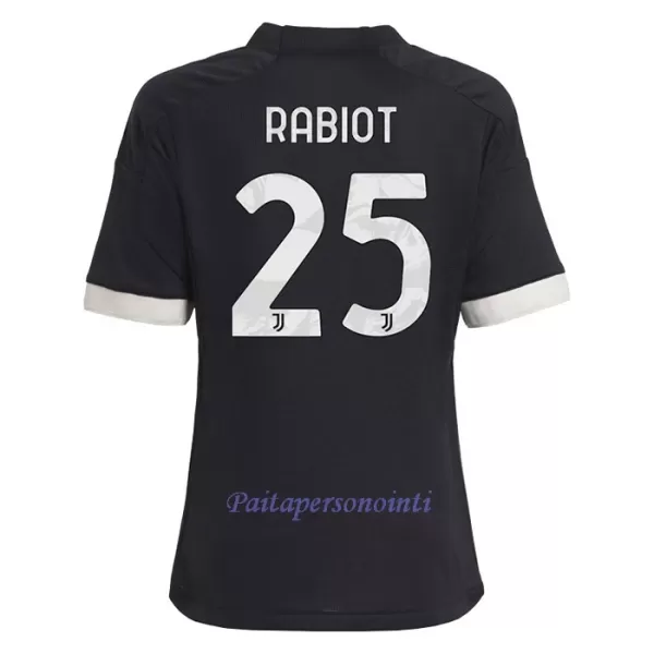 Juventus Rabiot 25 Virallinen Kolmas Pelipaita Lapset 2023/24