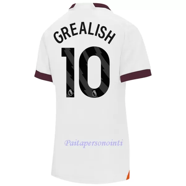 Manchester City Jack Grealish 10 Virallinen Vieraspelipaita Naiset 2023/24