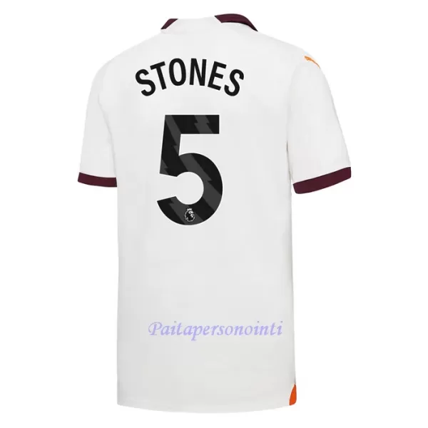 Manchester City John Stones 5 Virallinen Vieraspelipaita Miehet 2023/24