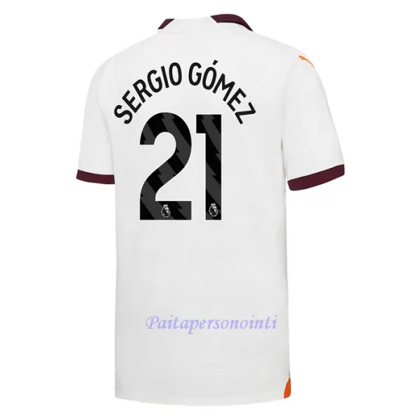 Manchester City Sergio Gomez 21 Virallinen Vieraspelipaita Miehet 2023/24