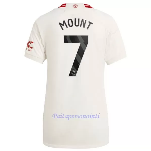 Manchester United Mason Mount 7 Virallinen Kolmas Pelipaita Naiset 2023/24