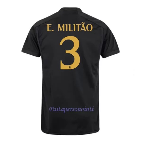 Real Madrid Éder Militão 3 Virallinen Kolmas Pelipaita Miehet 2023/24