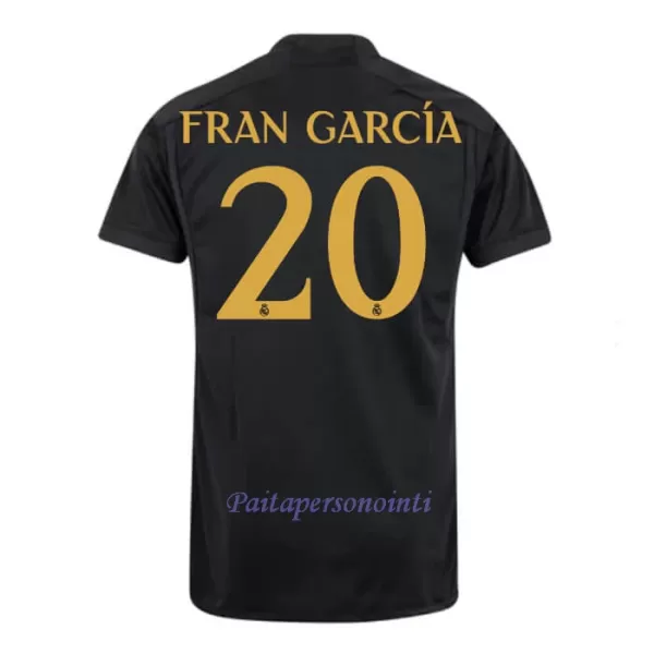 Real Madrid Fran Garcia 20 Virallinen Kolmas Pelipaita Miehet 2023/24