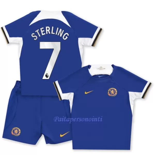 Chelsea Raheem Sterling 7 Virallinen Kotipelipaita Lapset 2023/24