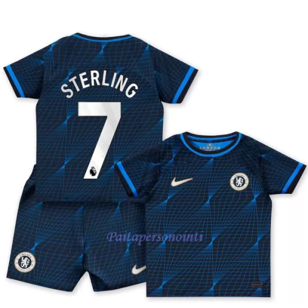 Chelsea Raheem Sterling 7 Virallinen Vieraspelipaita Lapset 2023/24