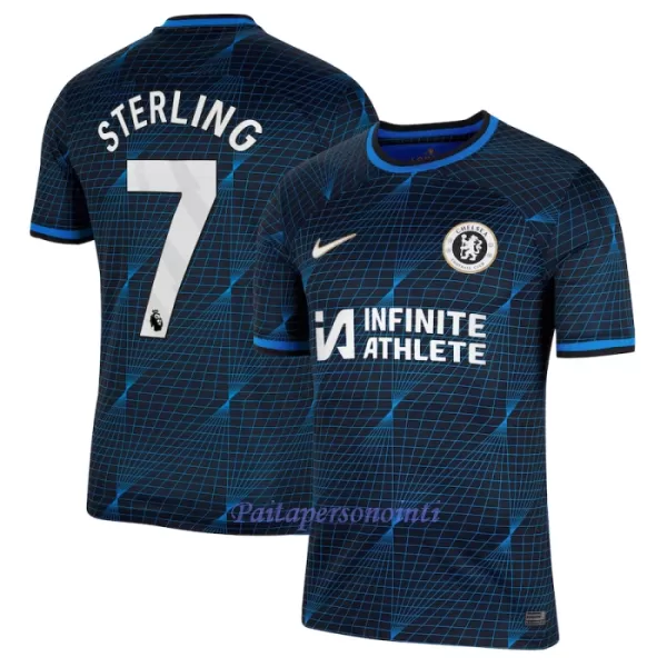 Chelsea Raheem Sterling 7 Virallinen Vieraspelipaita Miehet 2023/24