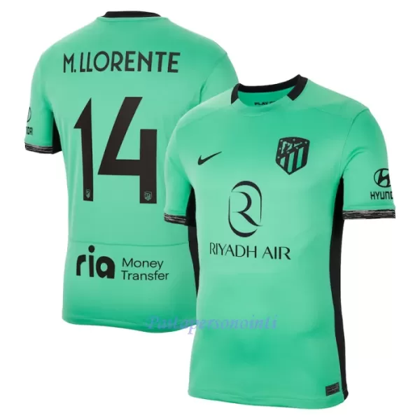 Atlético Madrid M. Llorente 14 Virallinen Kolmas Pelipaita Miehet 2023/24