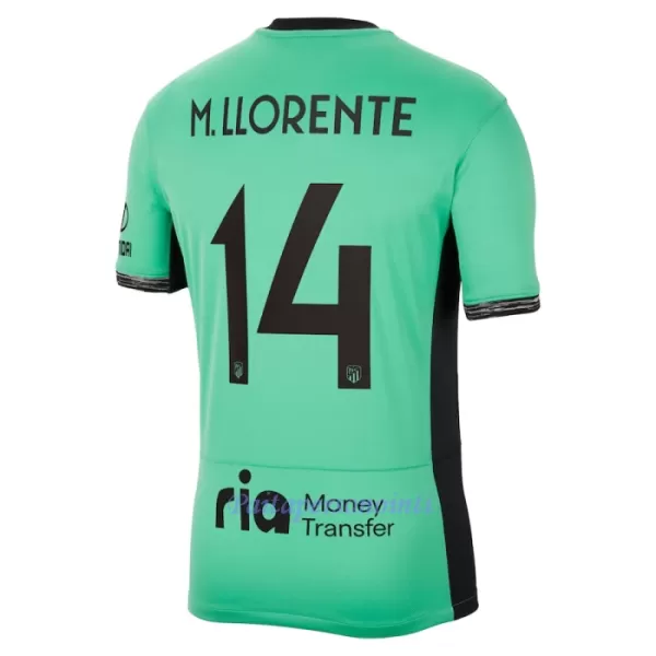 Atlético Madrid M. Llorente 14 Virallinen Kolmas Pelipaita Miehet 2023/24