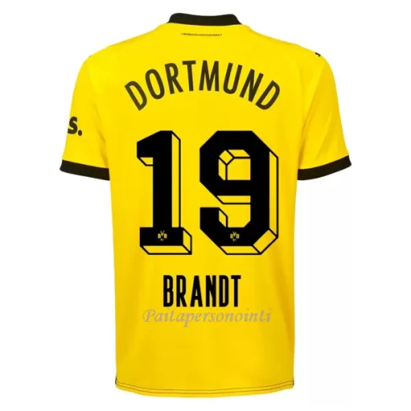 Borussia Dortmund Brandt 19 Virallinen Kotipelipaita Miehet 2023/24