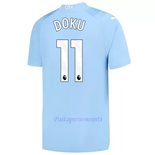 Manchester City Jérémy Doku 11 Virallinen Kotipelipaita Miehet 2023/24