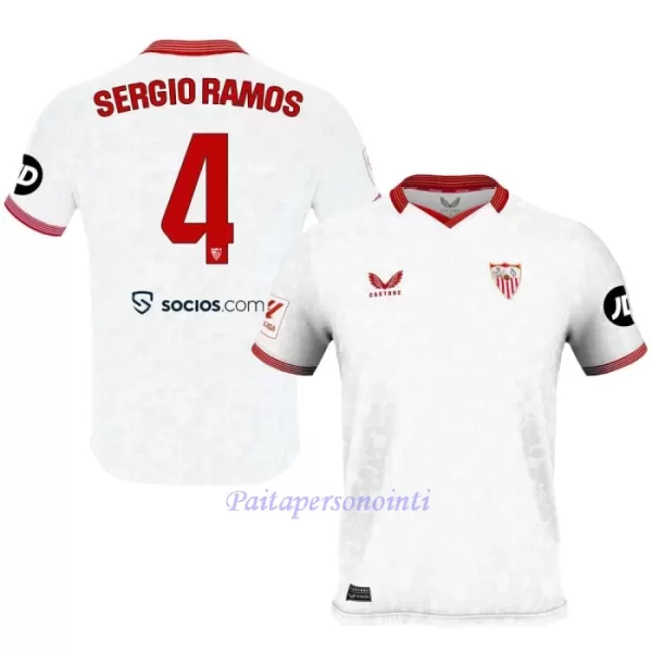 Sevilla FC Sergio Ramos 4 Virallinen Kotipelipaita Miehet 2023/24