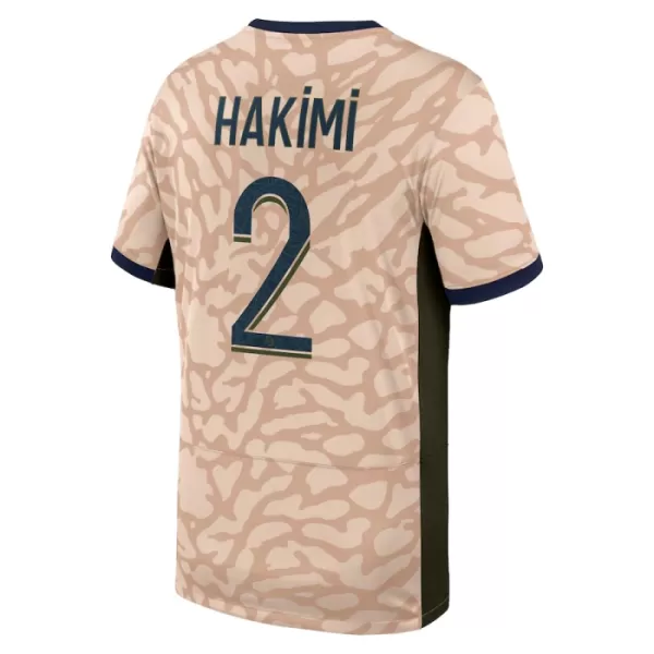 Paris Saint-Germain Achraf Hakimi 2 Virallinen Neljäs Pelipaita Miehet Jordan 2023/24