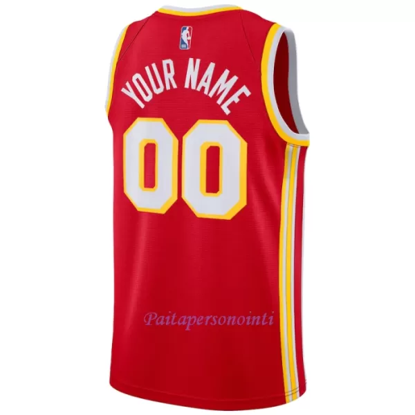 Atlanta Hawks Pelipaita Miehet Icon Edition 2023/24 Swingman Punainen