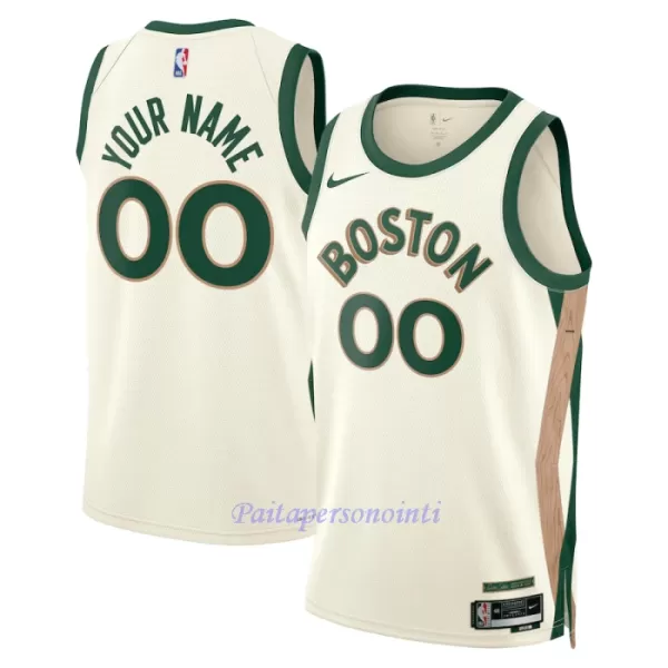 Boston Celtics Pelipaita Miehet City Edition 2023/24 Swingman Valkoinen