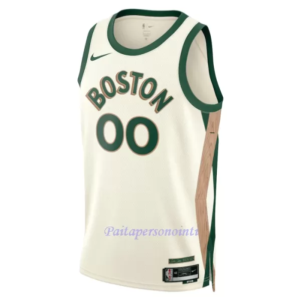 Boston Celtics Pelipaita Miehet City Edition 2023/24 Swingman Valkoinen