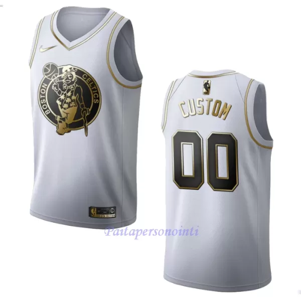 Boston Celtics Pelipaita Miehet Golden Edition Swingman Valkoinen