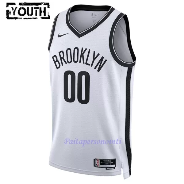 Brooklyn Nets Pelipaita Lapset Association Edition 2023/24 Swingman Valkoinen