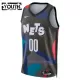 Brooklyn Nets Pelipaita Lapset City Edition 2023/24 Swingman Musta