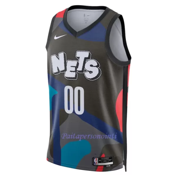 Brooklyn Nets Pelipaita Miehet City Edition 2023/24 Swingman Musta