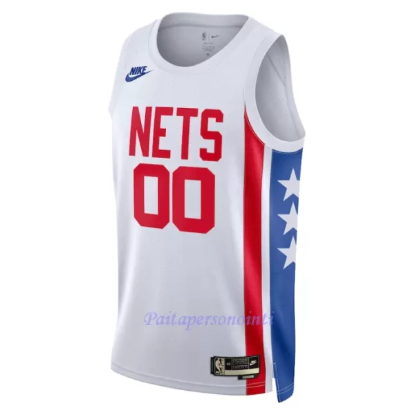 Brooklyn Nets Pelipaita Miehet Classic Edition Swingman Valkoinen