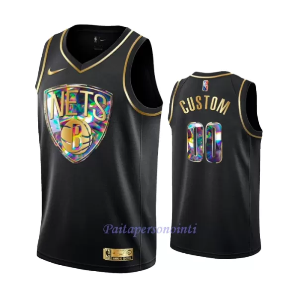 Brooklyn Nets Pelipaita Miehet Diamond Edition Swingman Musta