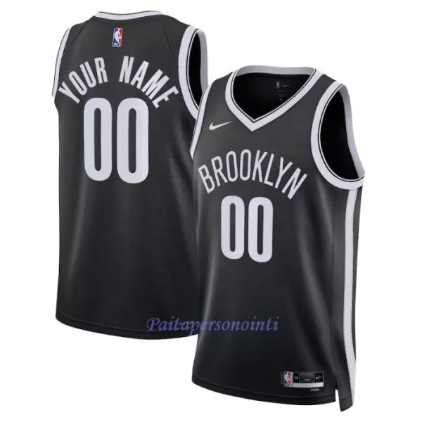 Brooklyn Nets Pelipaita Miehet Icon Edition 2023/24 Swingman Musta