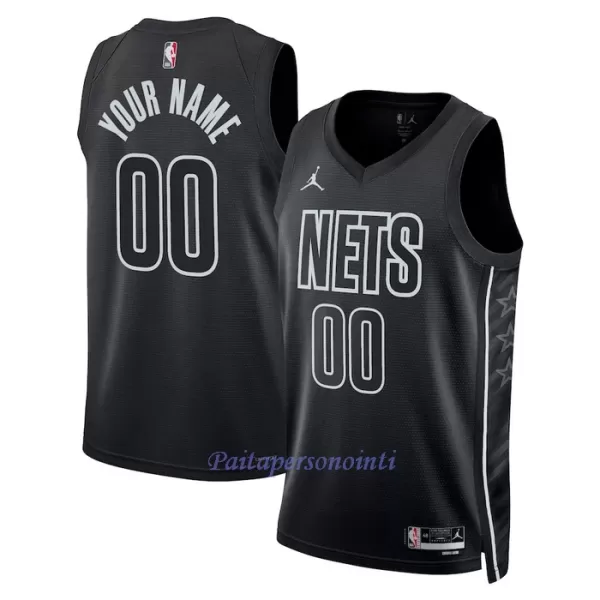 Brooklyn Nets Pelipaita Miehet Statement Edition 2023/24 Swingman Musta