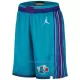 Charlotte Hornets NBA Shortsit Miehet Classic Edition Swingman Sinivihreä