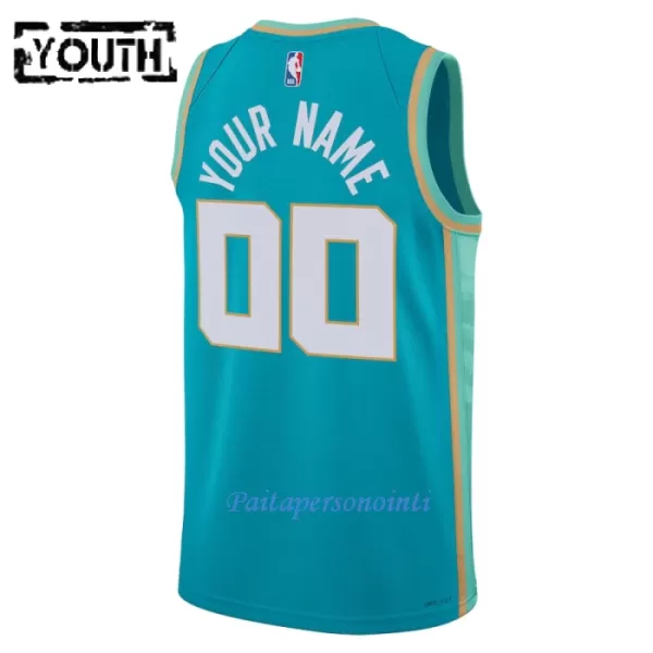 Charlotte Hornets Pelipaita Lapset City Edition 2023/24 Swingman Sinivihreä