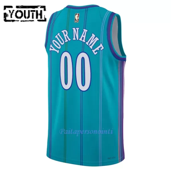 Charlotte Hornets Pelipaita Lapset Classic Edition 2023/24 Swingman Sinivihreä