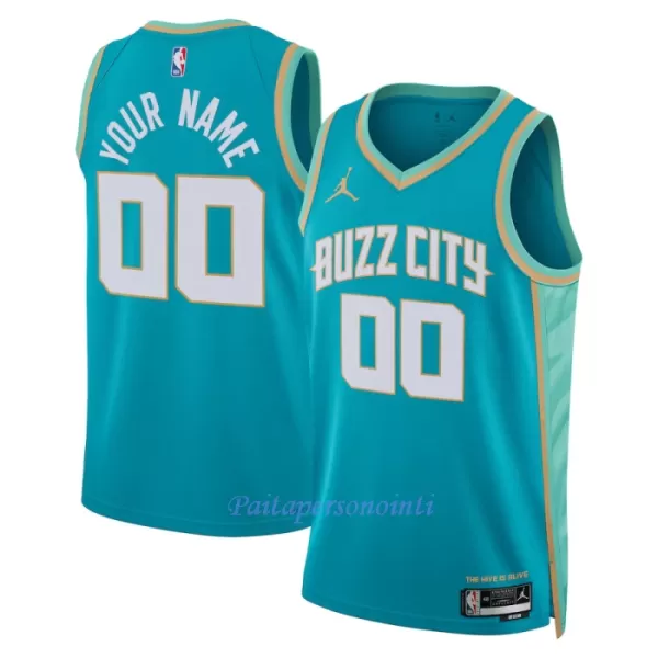 Charlotte Hornets Pelipaita Miehet City Edition 2023/24 Swingman Sinivihreä