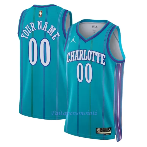 Charlotte Hornets Pelipaita Miehet Classic Edition 2023/24 Swingman Sinivihreä