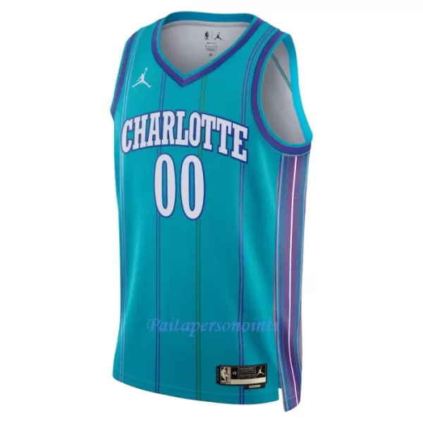 Charlotte Hornets Pelipaita Miehet Classic Edition 2023/24 Swingman Sinivihreä