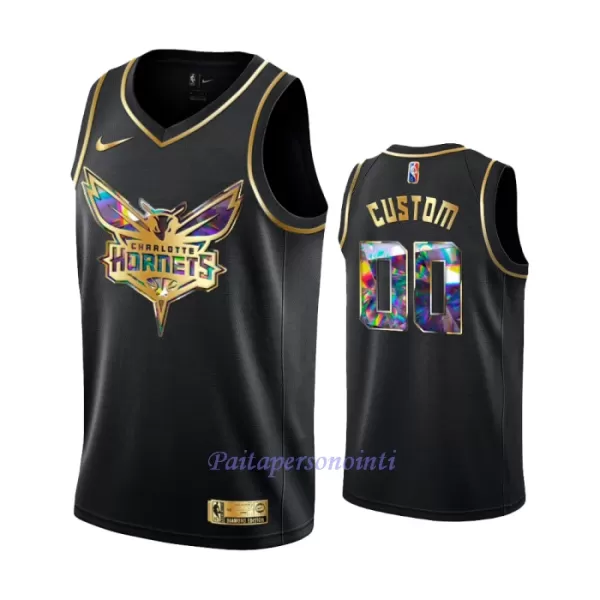 Charlotte Hornets Pelipaita Miehet Diamond Edition Swingman Musta