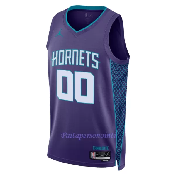 Charlotte Hornets Pelipaita Miehet Statement Edition 2023/24 Swingman Violetti