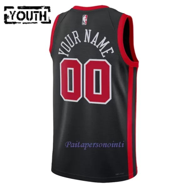 Chicago Bulls Pelipaita Lapset City Edition 2023/24 Swingman Musta