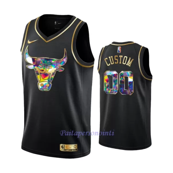 Chicago Bulls Pelipaita Miehet Diamond Edition Swingman Musta