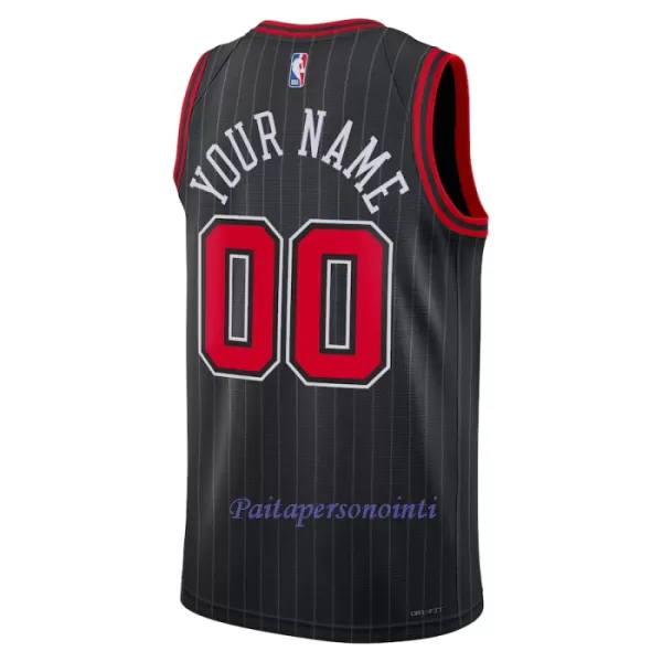 Chicago Bulls Pelipaita Miehet Statement Edition 2023/24 Swingman Musta