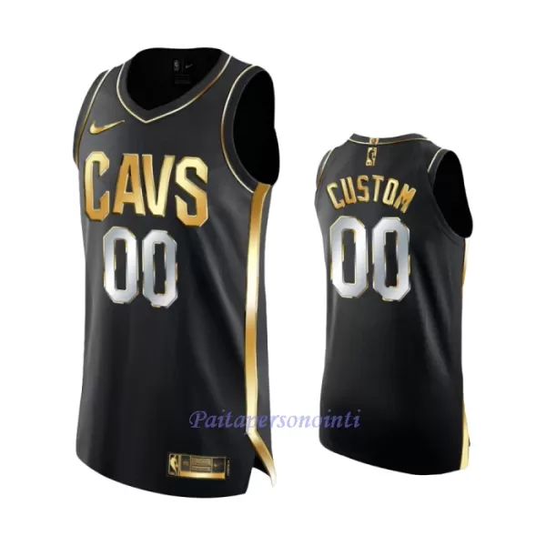 Limited Cleveland Cavaliers Pelipaita Miehet Golden Edition Swingman Musta