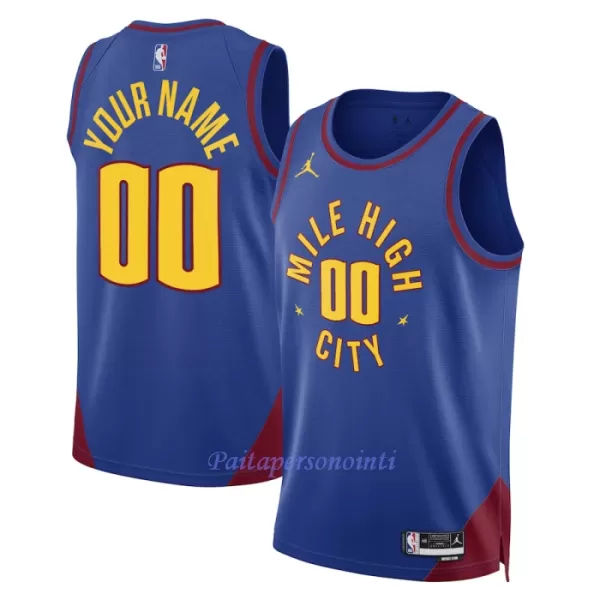 Denver Nuggets Pelipaita Miehet Statement Edition 2023/24 Swingman Sininen