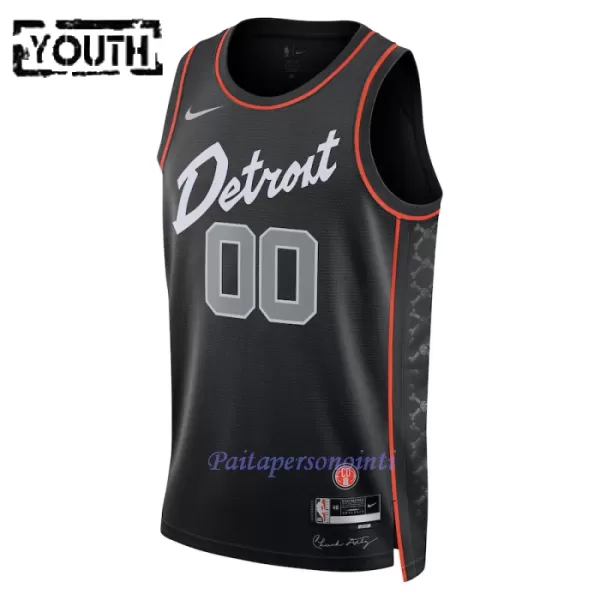 Detroit Pistons Pelipaita Lapset City Edition 2023/24 Swingman Musta