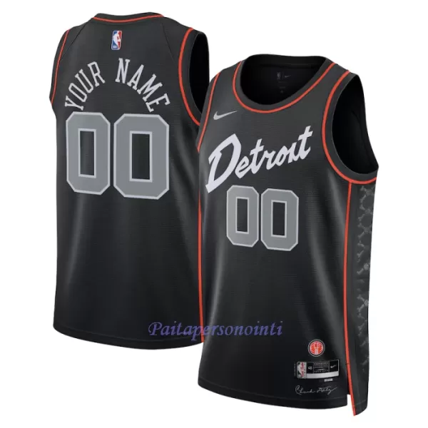 Detroit Pistons Pelipaita Miehet City Edition 2023/24 Swingman Musta