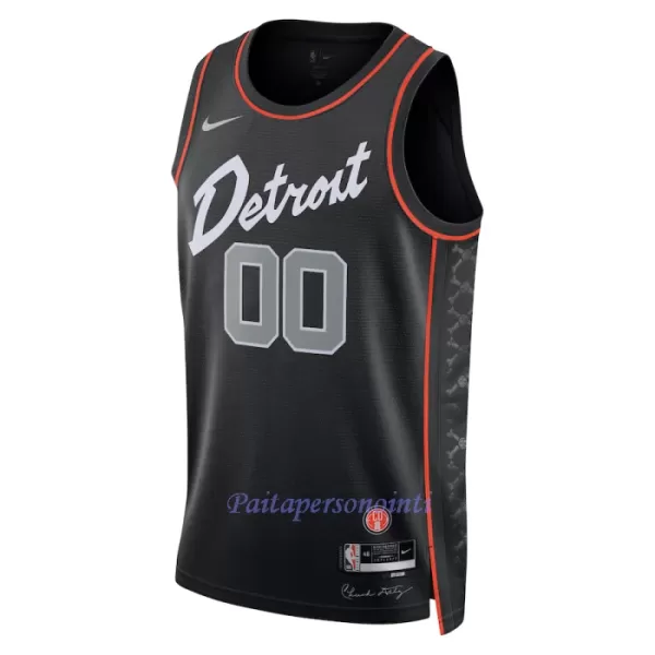 Detroit Pistons Pelipaita Miehet City Edition 2023/24 Swingman Musta