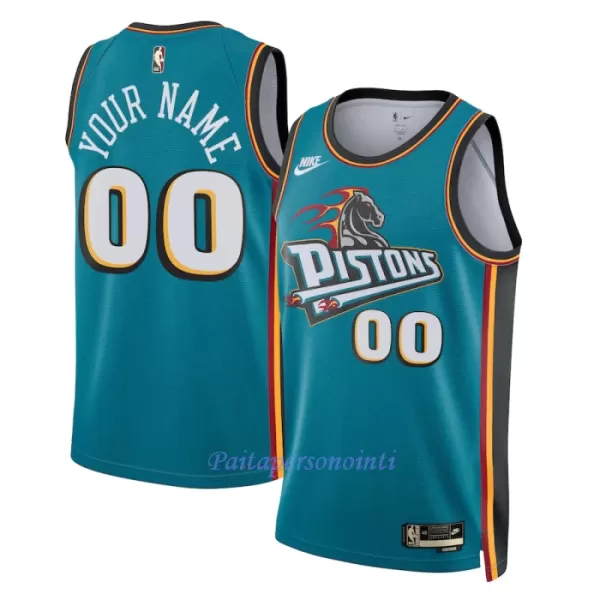 Detroit Pistons Pelipaita Miehet Classic Edition Swingman Sinivihreä