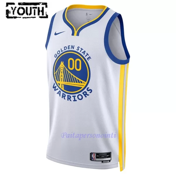 Golden State Warriors Pelipaita Lapset Association Edition 2023/24 Swingman Valkoinen