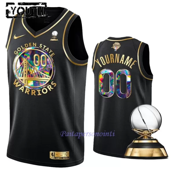 Golden State Warriors Pelipaita Lapset Diamond Edition Swingman Musta