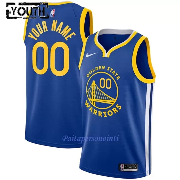 Golden State Warriors Pelipaita Lapset Icon Edition 2023/24 Swingman Sininen