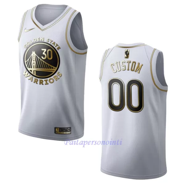 Golden State Warriors Pelipaita Miehet Golden Edition Swingman Valkoinen